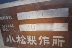 KOMATSU PC120-5