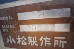 KOMATSU PC120-5